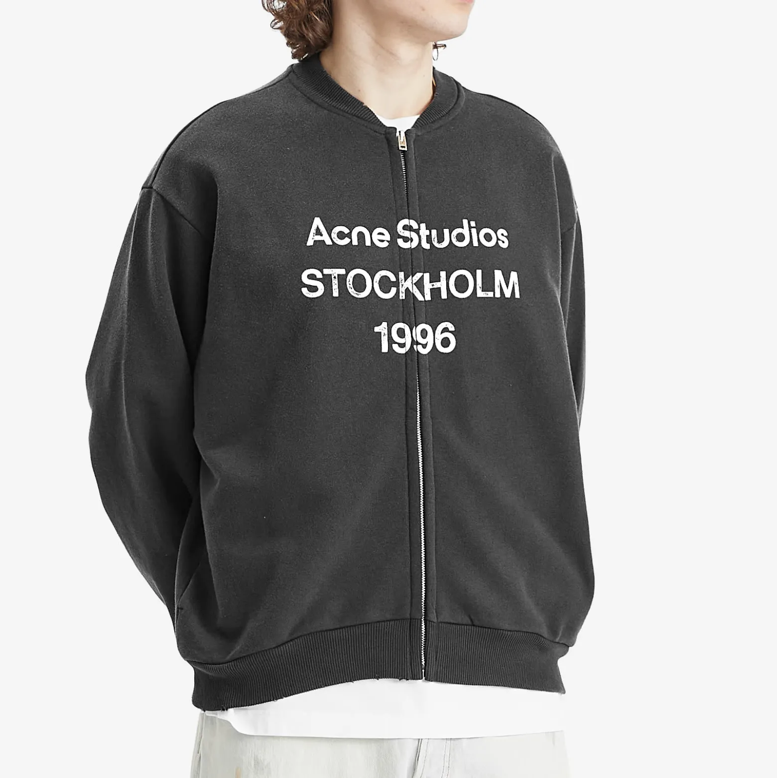 Acne Studios Fiah U Zip 1996 Zip Sweat Bomber