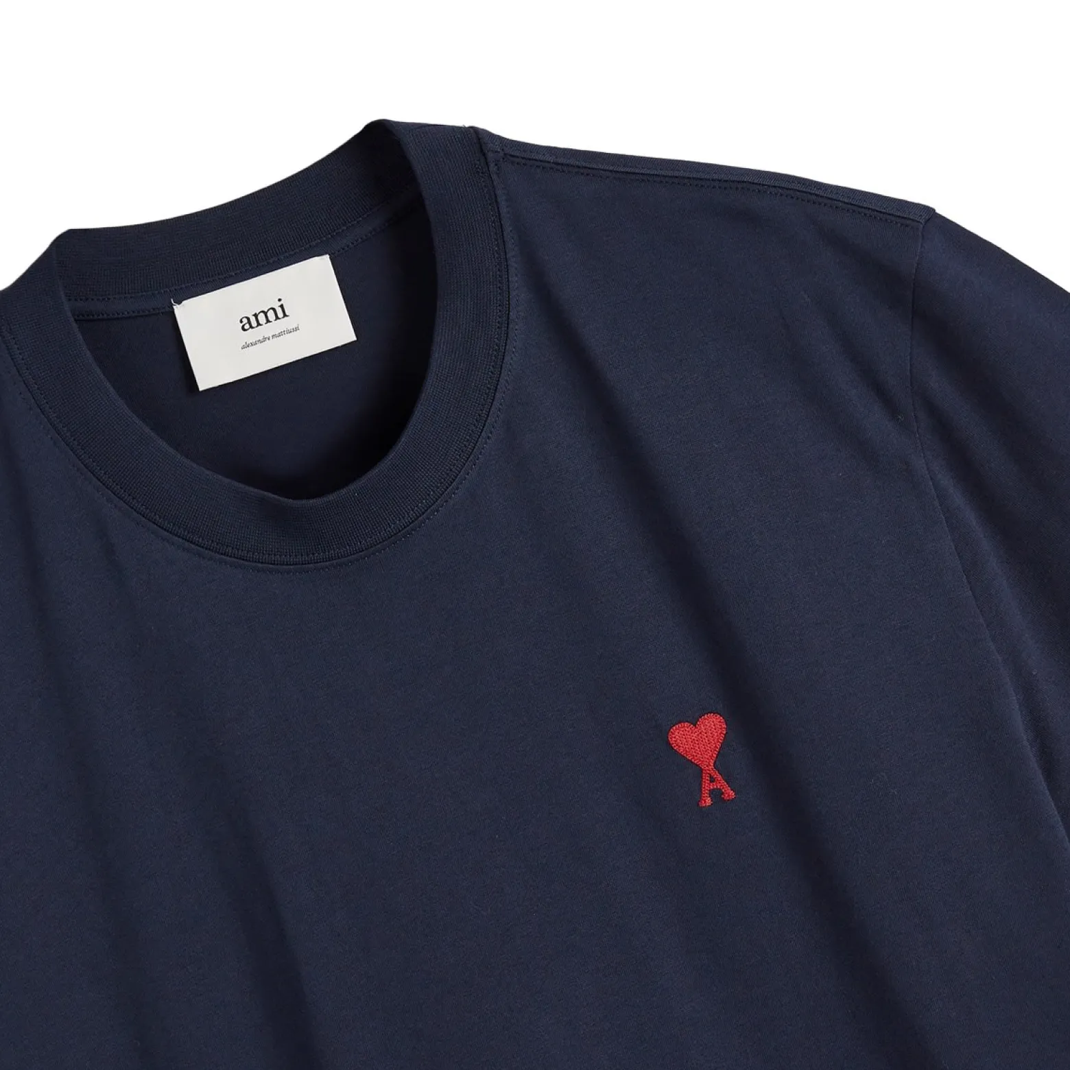 AMI Paris Small Red ADC Classic T-Shirt