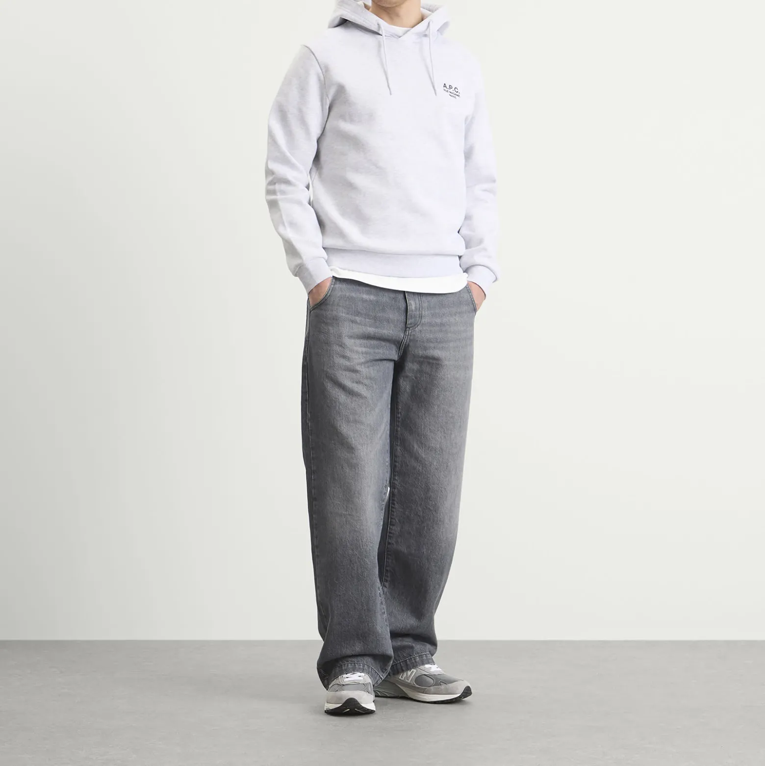 A.P.C. Rue Madame Logo Hoodie