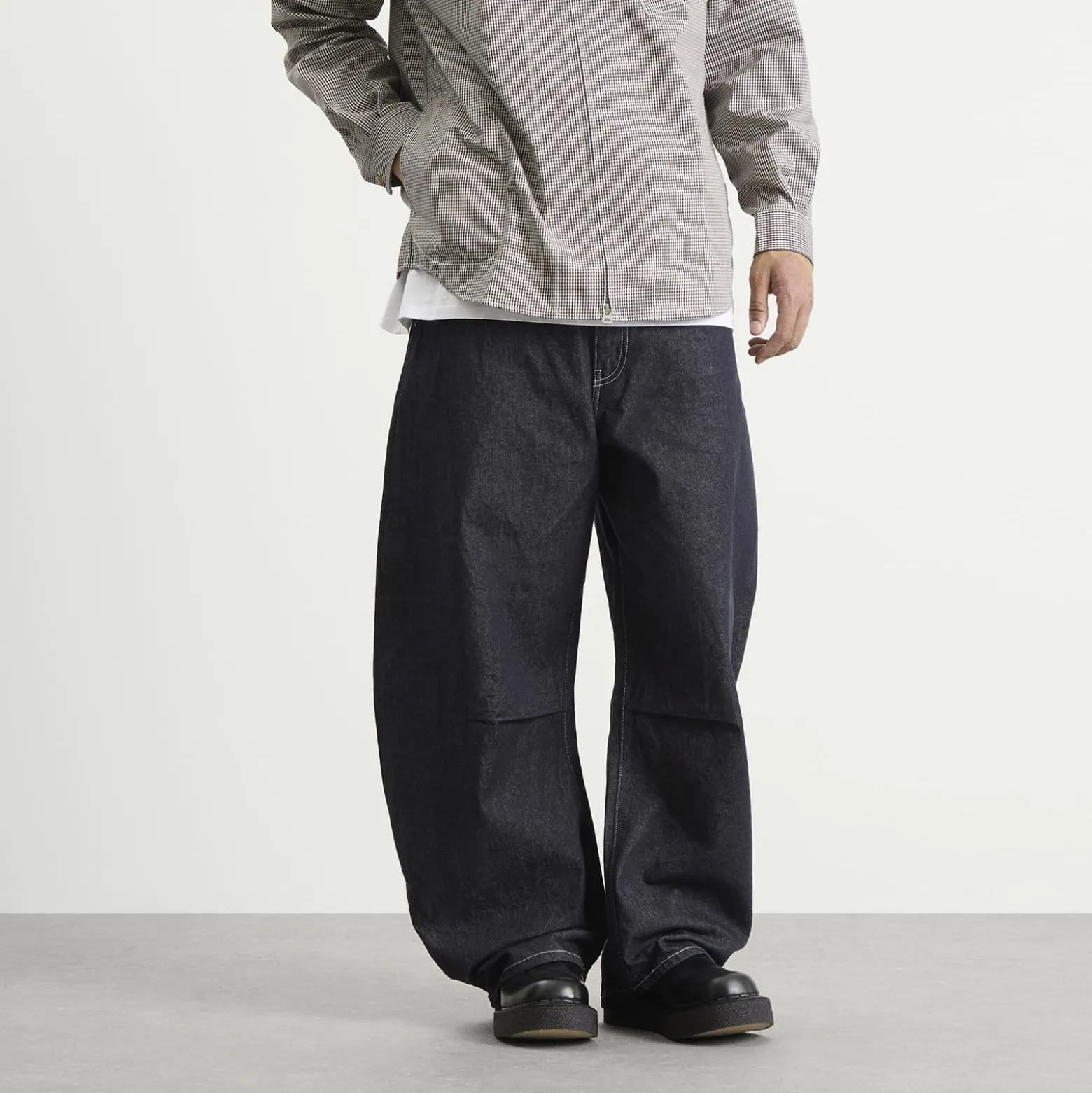 Comme des Garçons Homme Washed Barrel Jeans