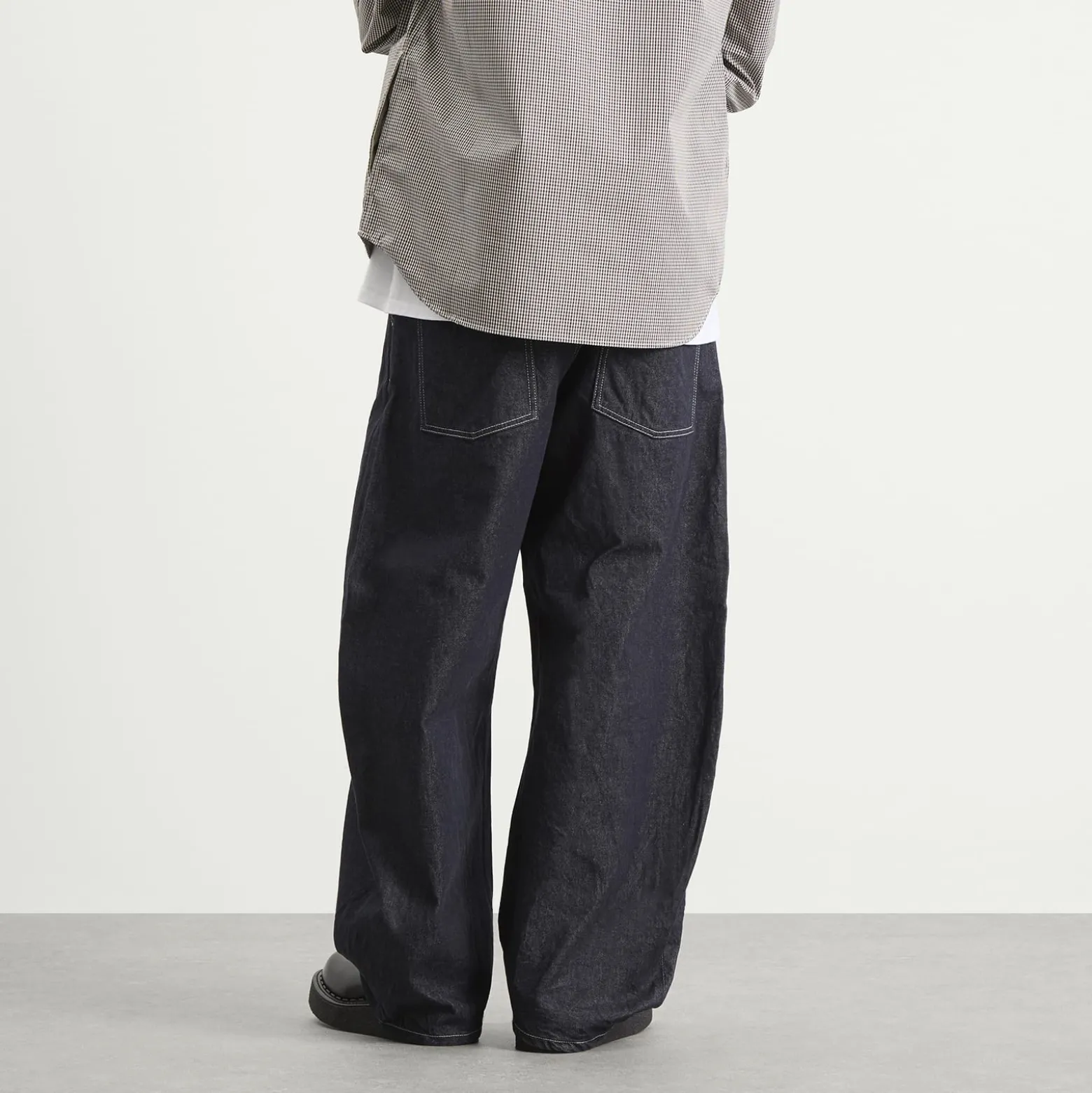 Comme des Garçons Homme Washed Barrel Jeans