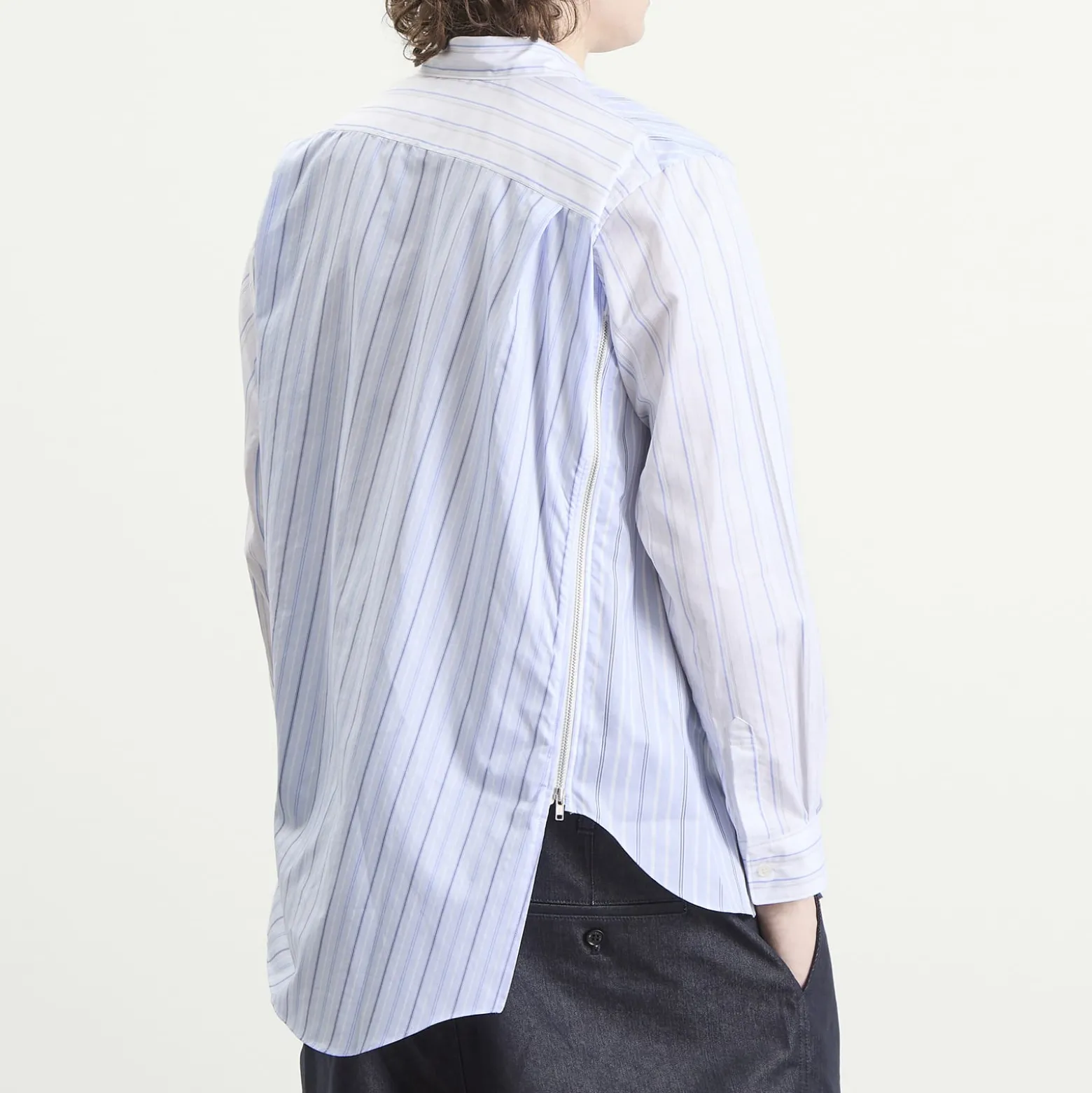 Comme des Garçons SHIRT Striped Poplin Shirt