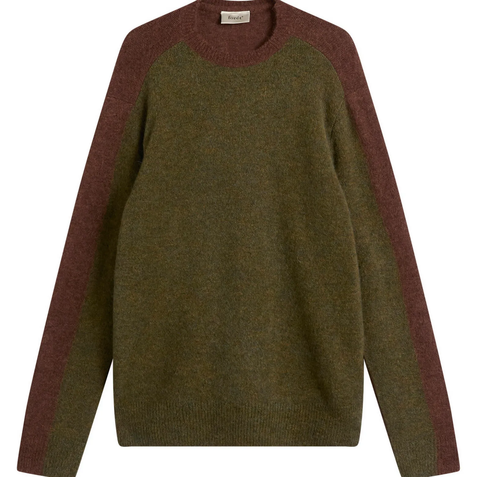 Foret Alpine Conrast Crew Neck Jumper