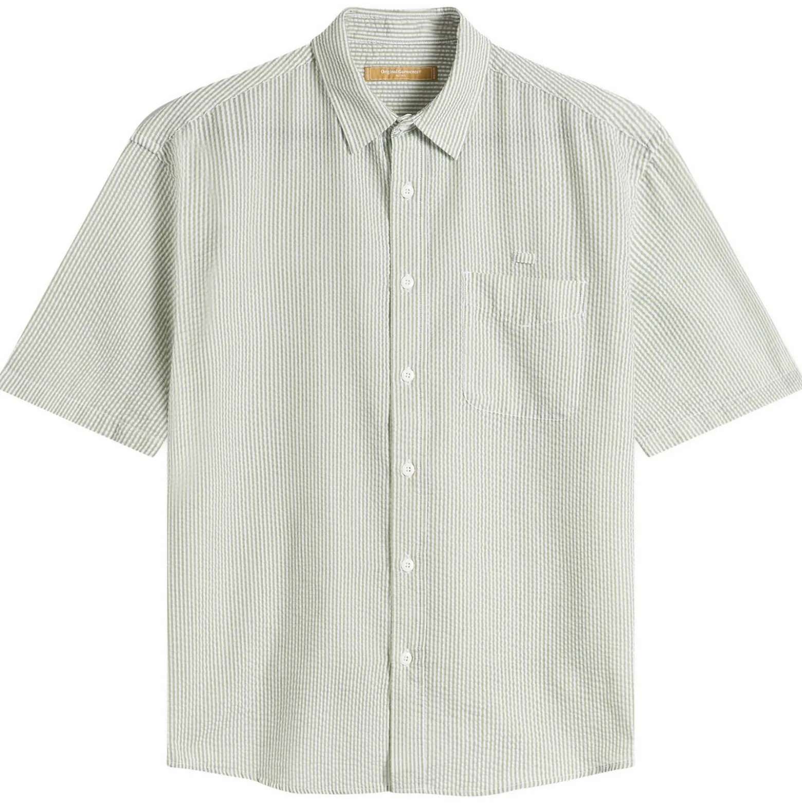 FrizmWORKS OG Stripe Seersucker Short Sleeve Shirt