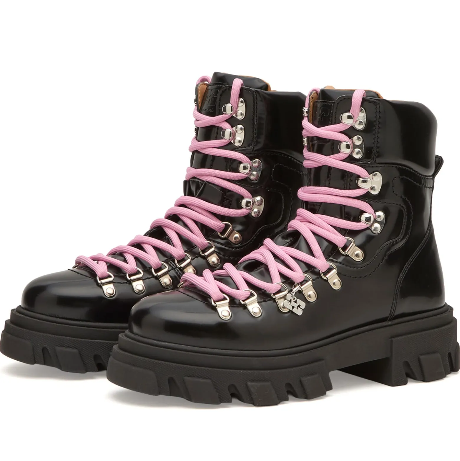 GANNI Cleated Mountain Boots