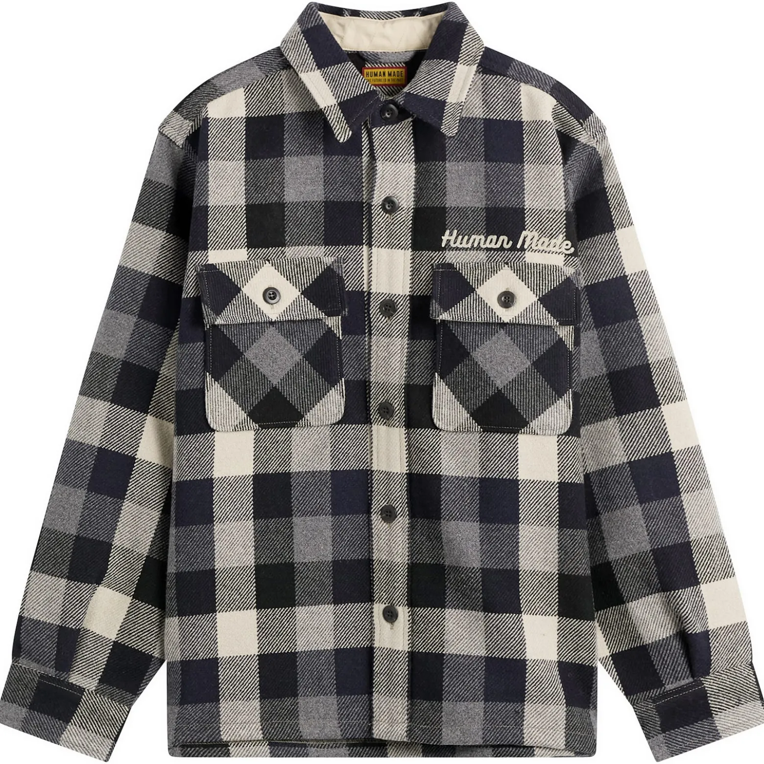Human Made Wool Check Shirt Jacket
