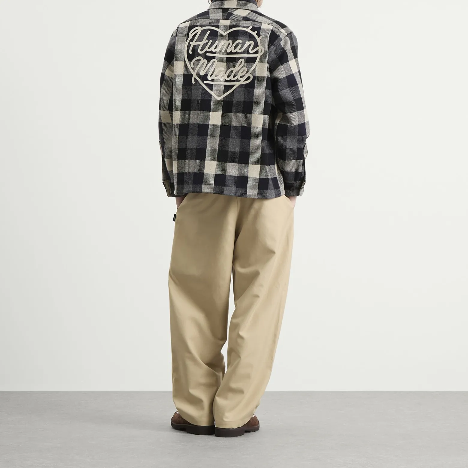 Human Made Wool Check Shirt Jacket