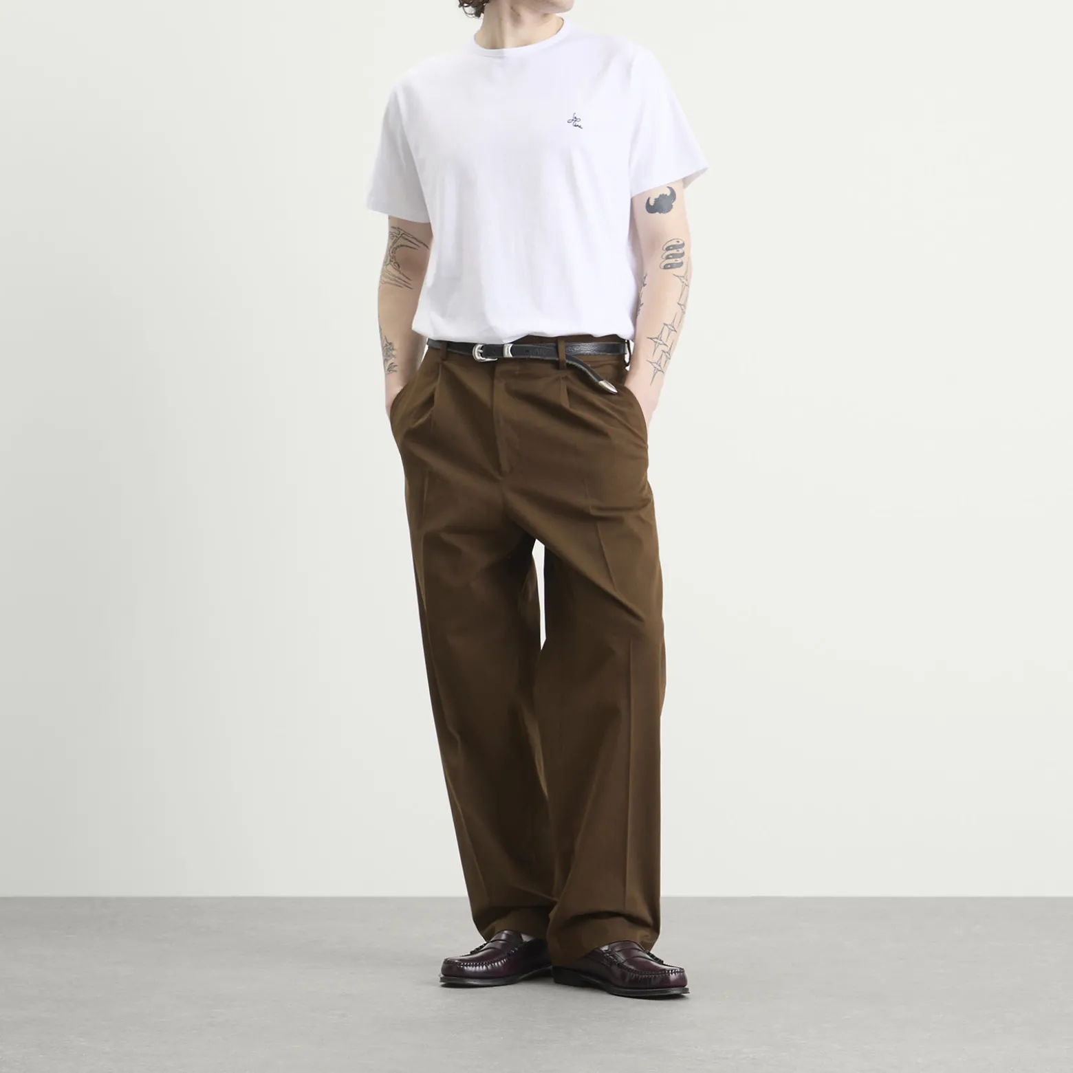Le Père Pleated Trousers