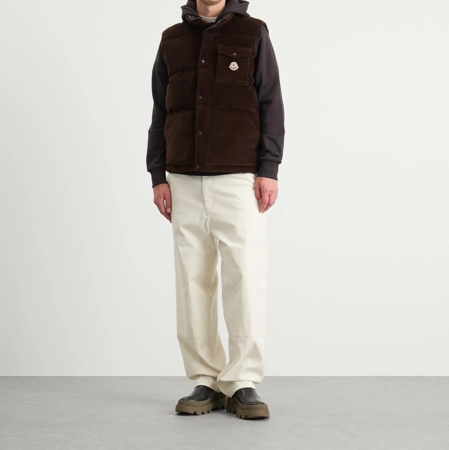 Moncler Agen Vest Maxi Corduroy Gilet