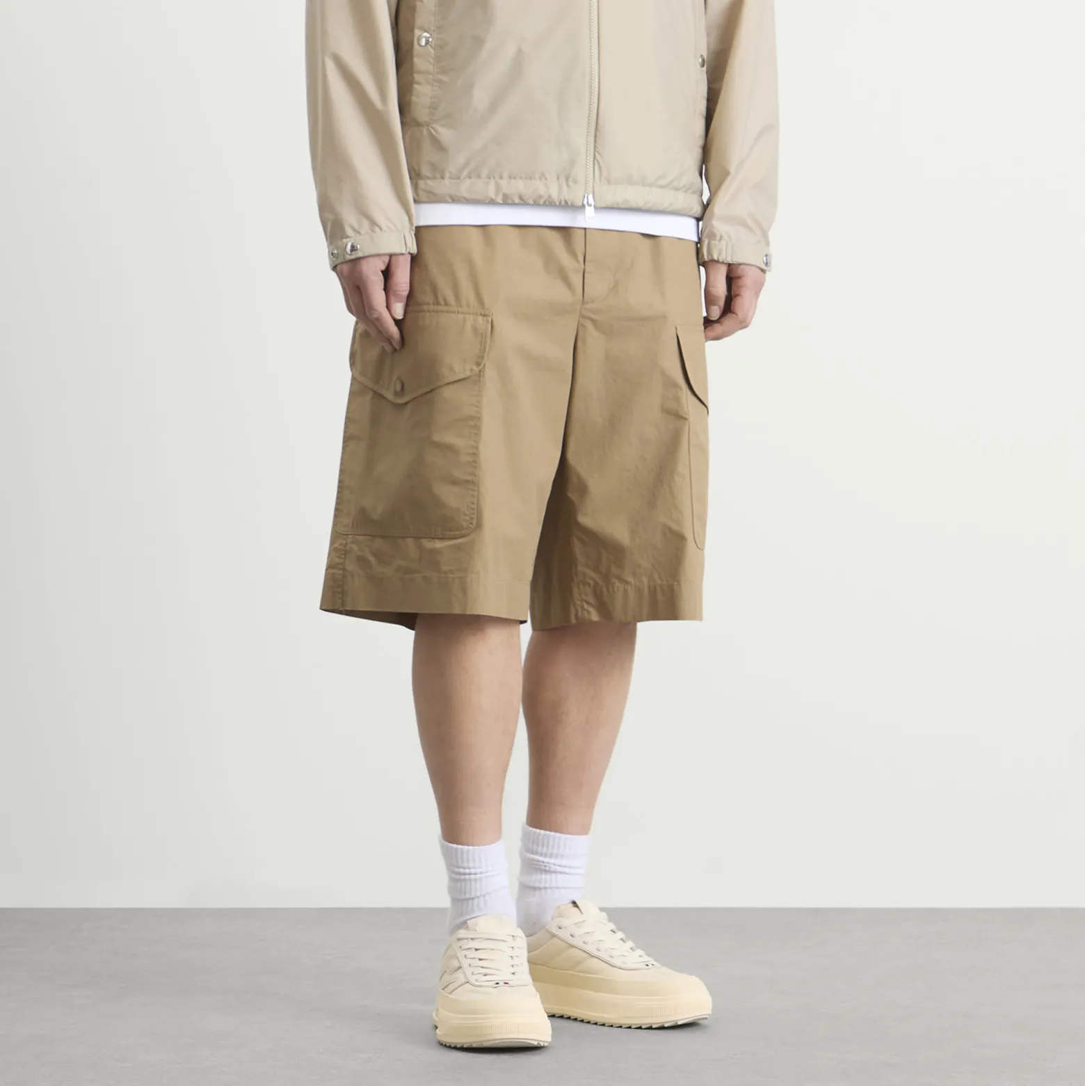 Moncler Drawstring Cargo Shorts