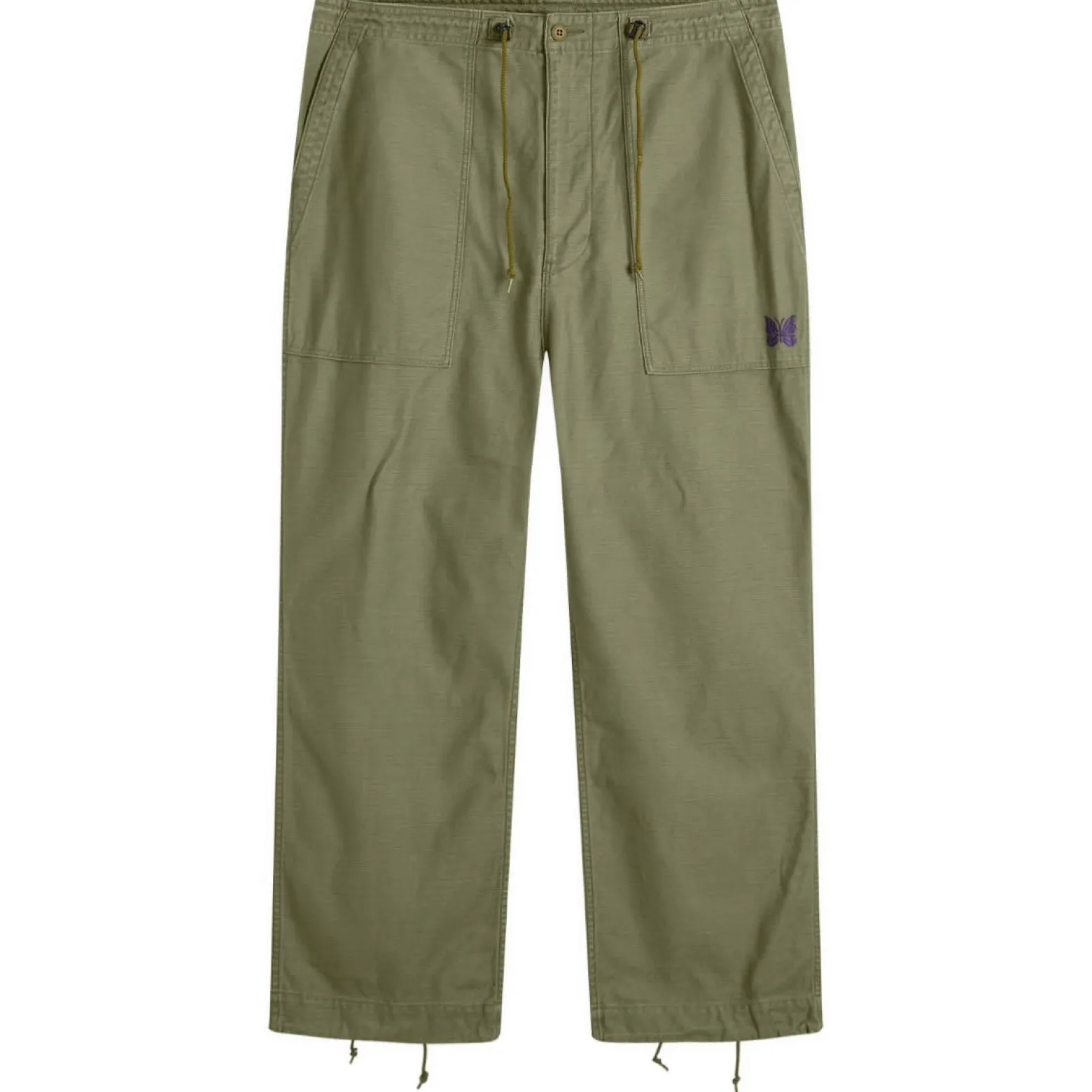 Needles Reversed Sateen String Fatigue Trousers
