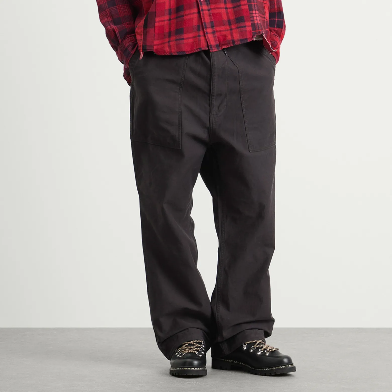 Needles Reversed Sateen String Fatigue Trousers