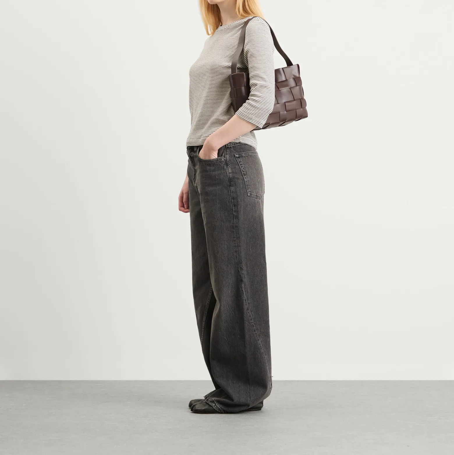 St. Agni Woven Mini Tote