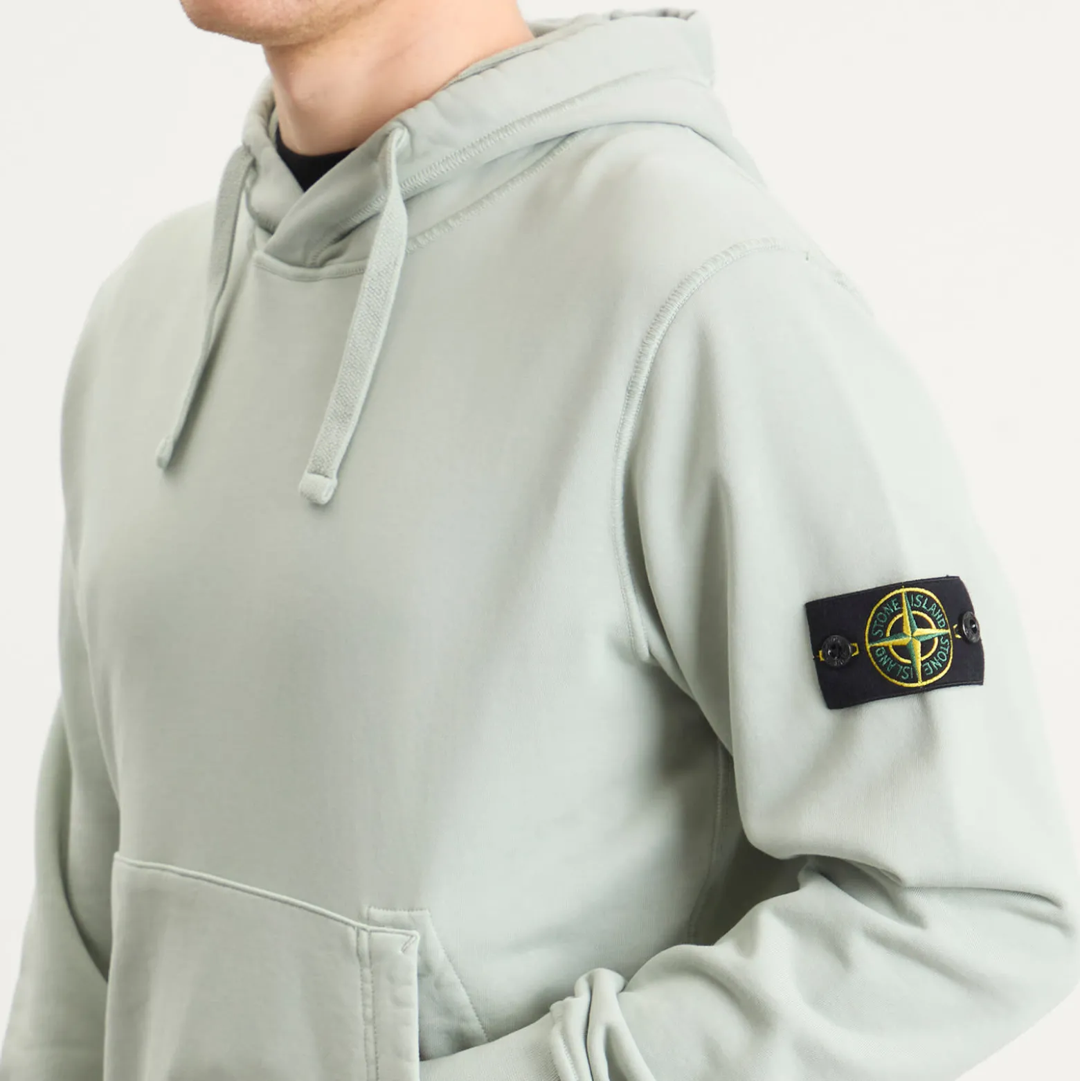 Stone Island Garment Dyed Hoodie