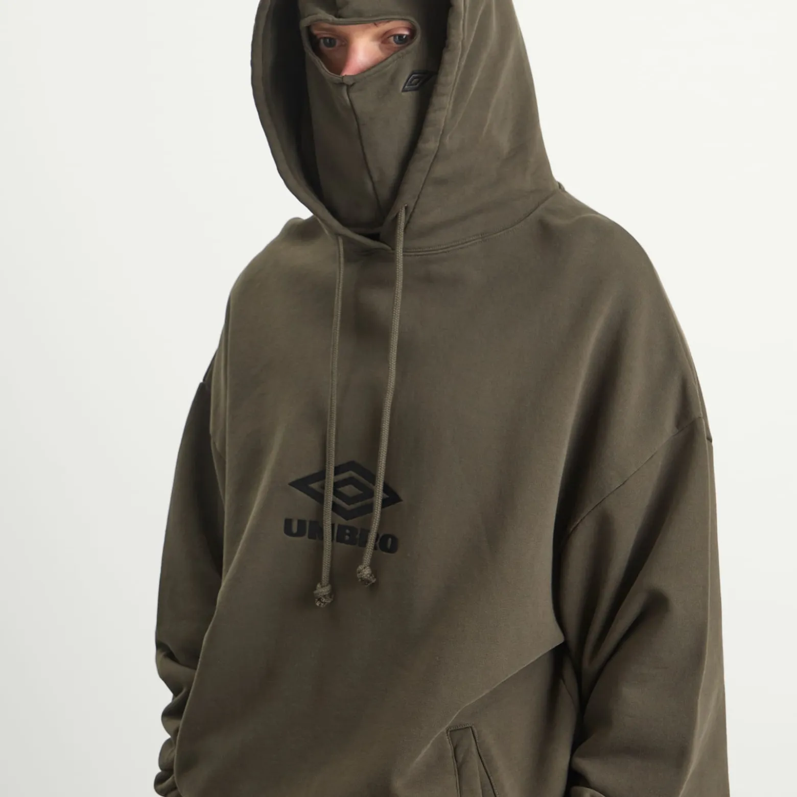 Umbro by Slam Jam OG Logo Mask Hoodie