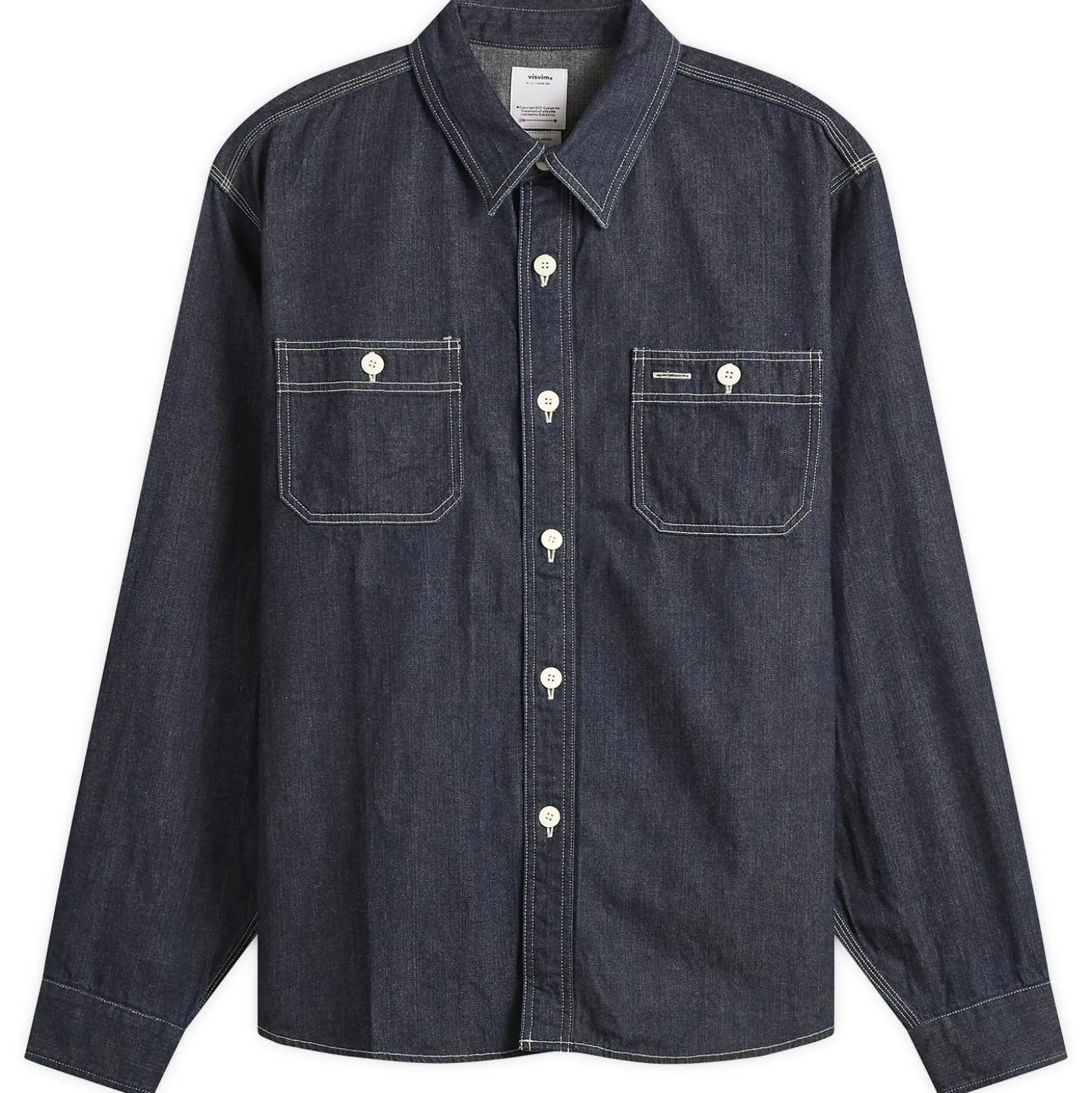 Visvim Mud Wash Denim Shirt