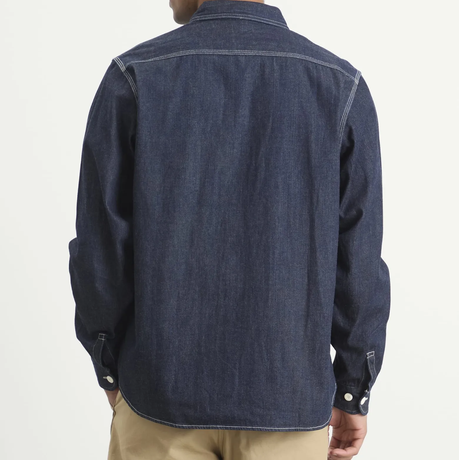 Visvim Mud Wash Denim Shirt