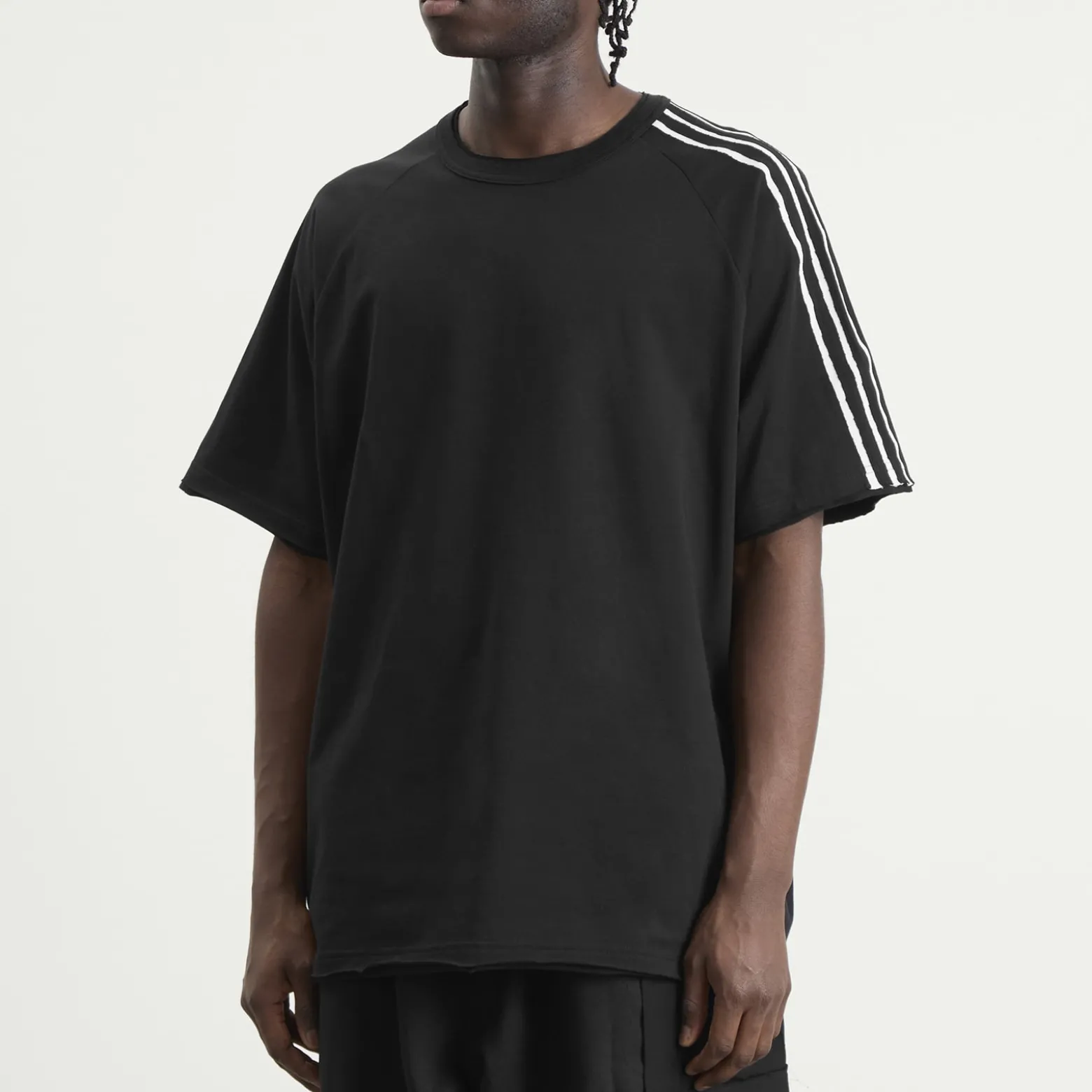 Y-3 Distressed Short Sleeve T-Shirt
