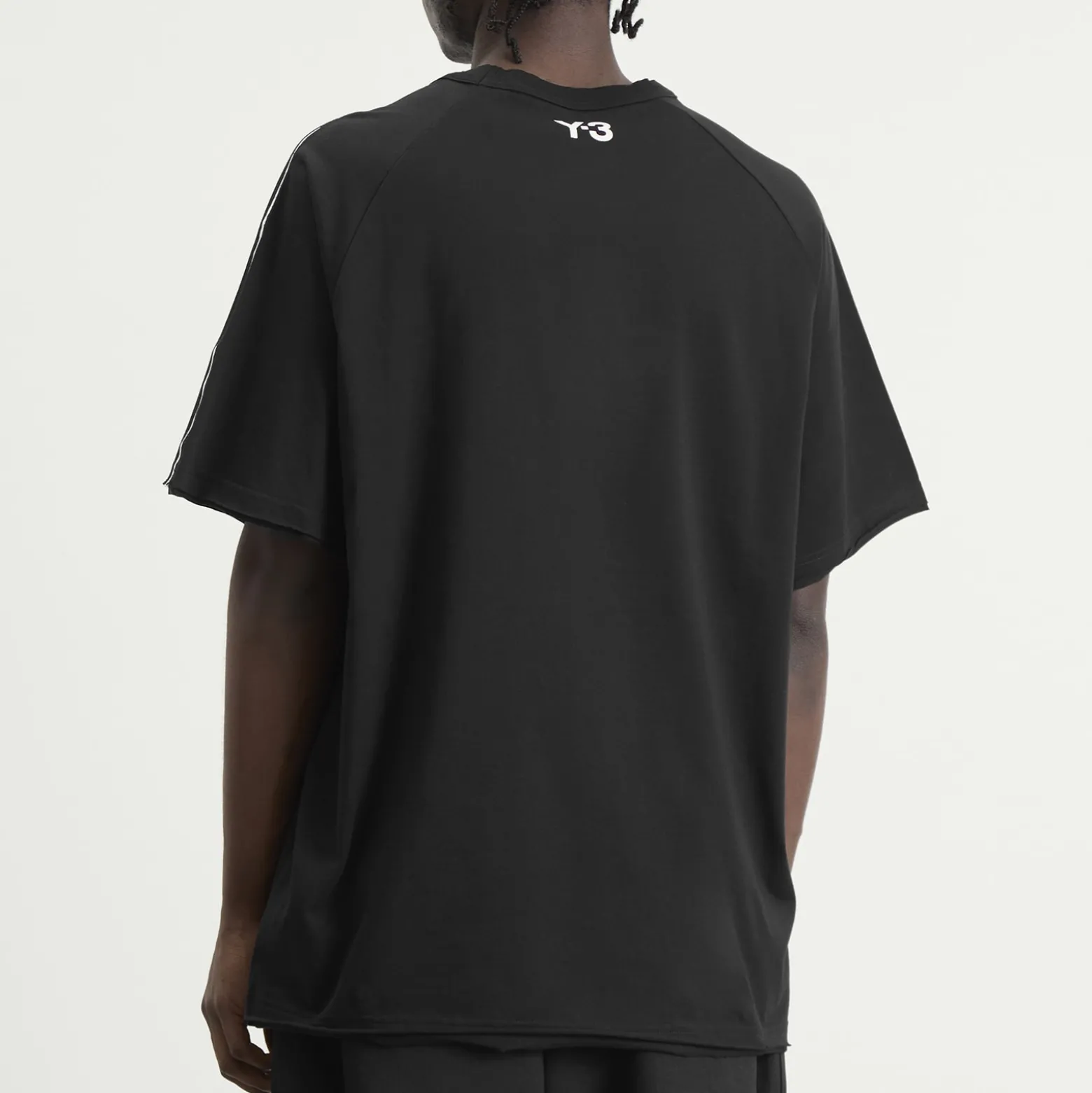 Y-3 Distressed Short Sleeve T-Shirt