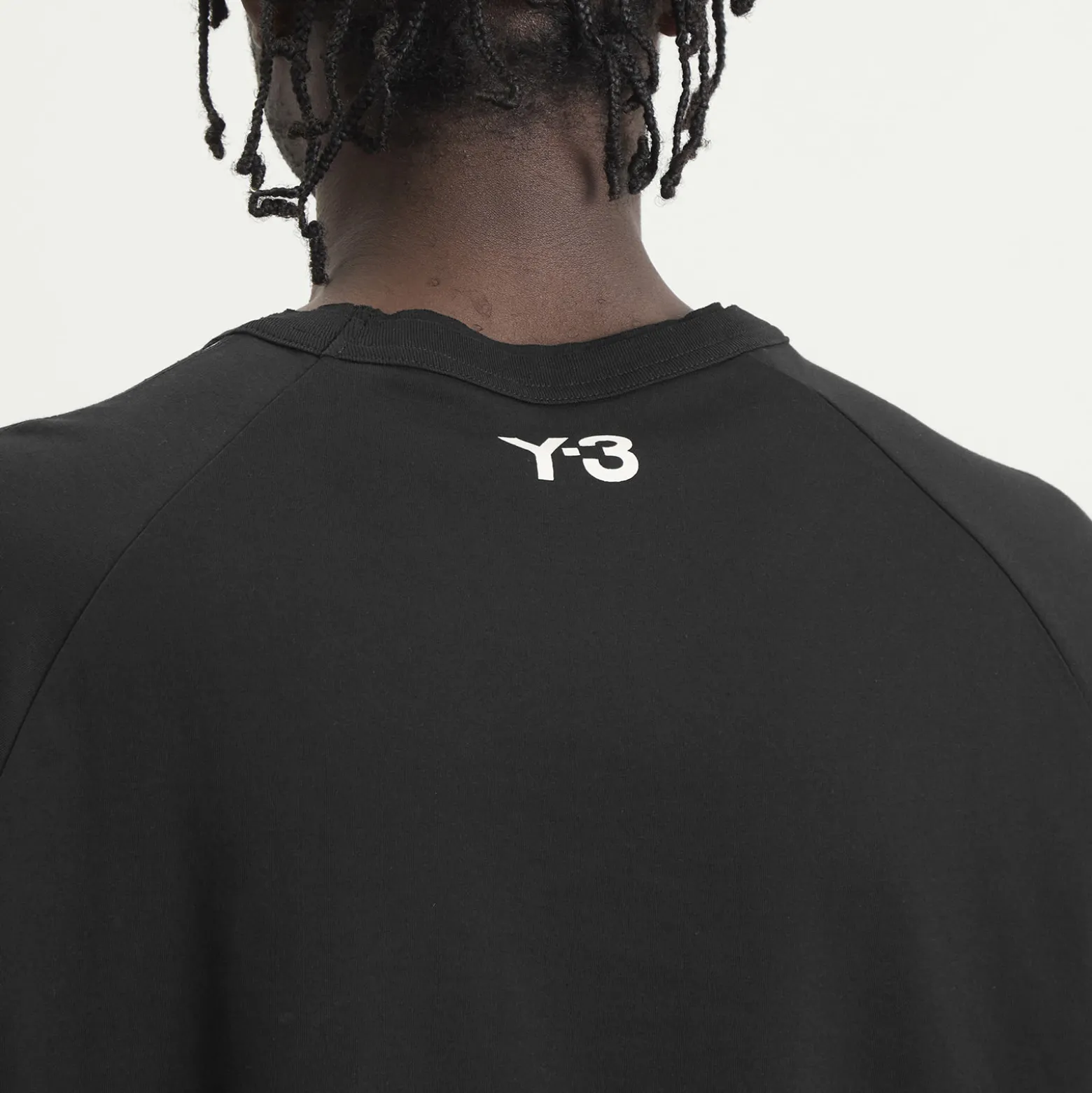 Y-3 Distressed Short Sleeve T-Shirt